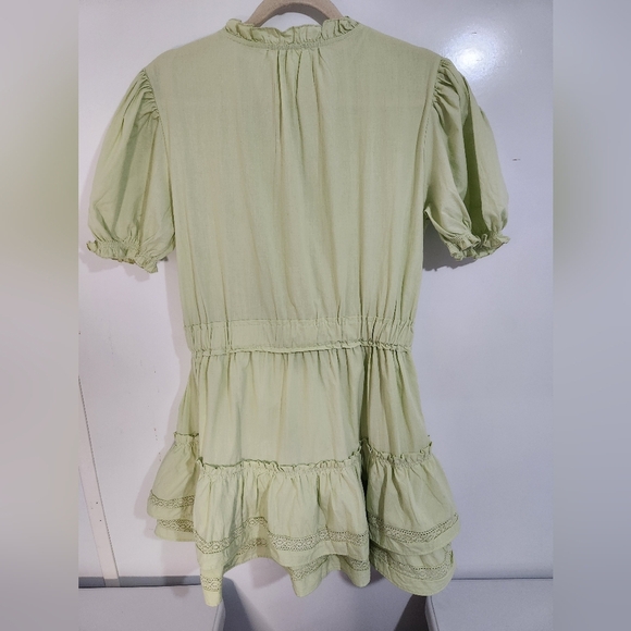Mable Light Green Dress. Size Large, NWT - Picture 4 of 7